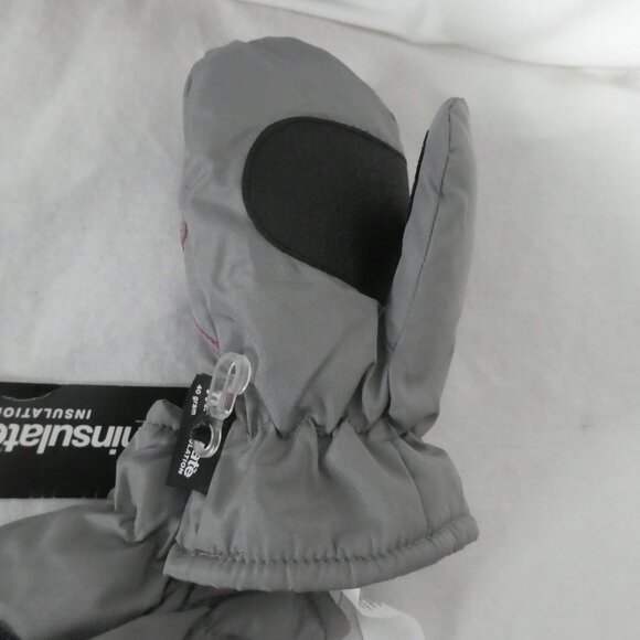 JOE FRESH TODDLER | 4-5 youth | 3M Thinsulate 40g Grey Mittens | NWT - Picture 4 of 7